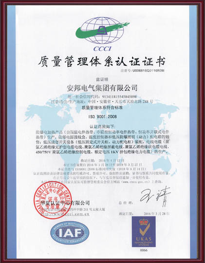 ISO9001质量体系认证中文版